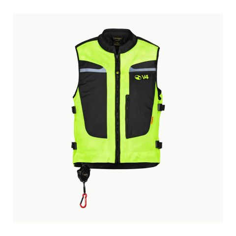 Motoairbag Mab V4 Modular Solo Gilet Fluo