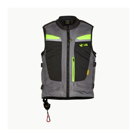 Motoairbag Mab V4 Modular Solo Gilet Grigio