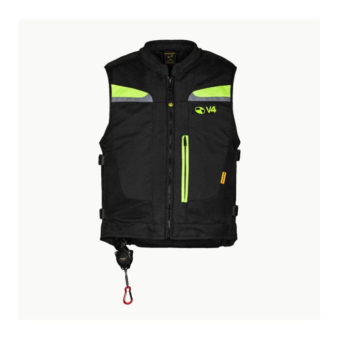 Motoairbag Mab V4 Modular Solo Gilet Nero