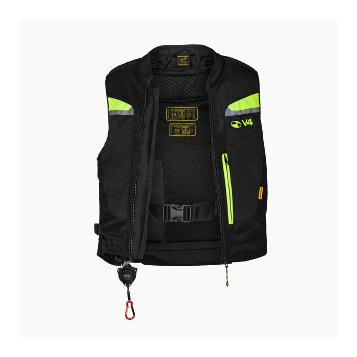 Motoairbag Mab V4 Modular Solo Gilet Nero