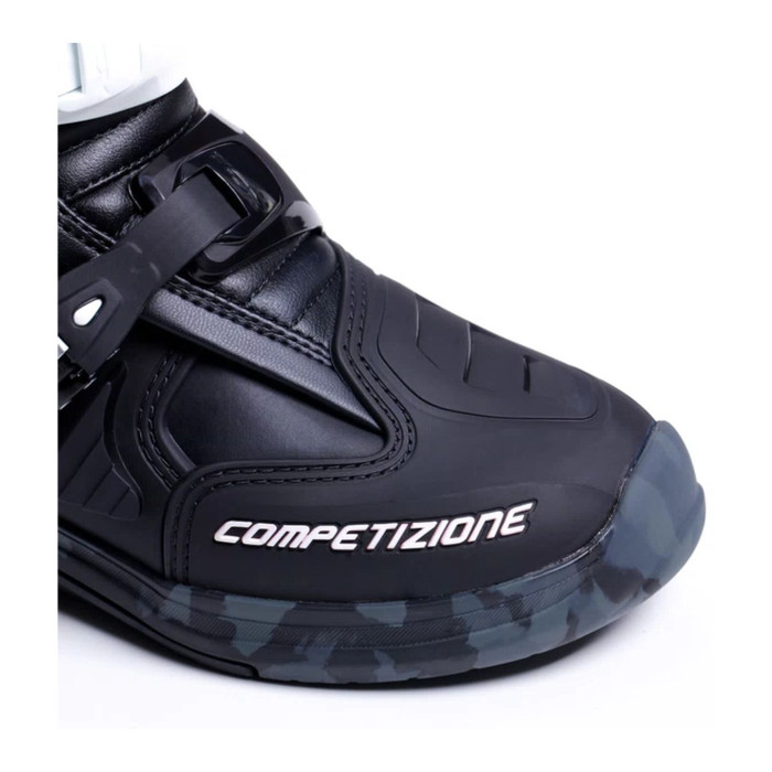 Stivali Microfibra Tcx Comp Evo 2 Michelin Black/white/camo