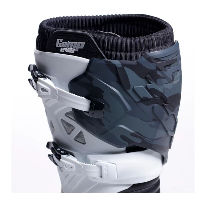 Stivali Microfibra Tcx Comp Evo 2 Michelin Black/white/camo