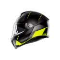 Casco Agv Tourmodular E2206 Multi Perception Matt Black/yel Fluo