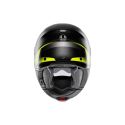 Casco Agv Tourmodular E2206 Multi Perception Matt Black/yel Fluo