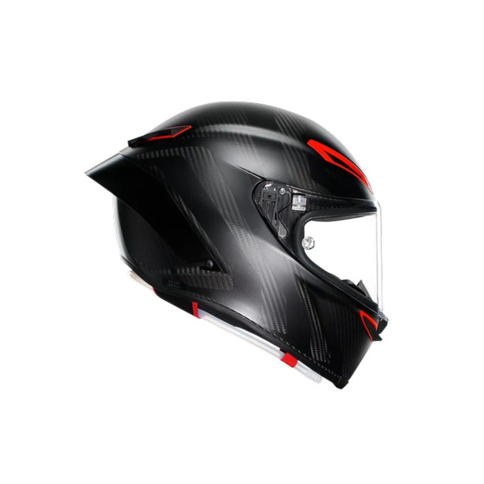 Casco Agv Pista Gp Rr E2206 Dot Intrepido Matt Carbon/black/re