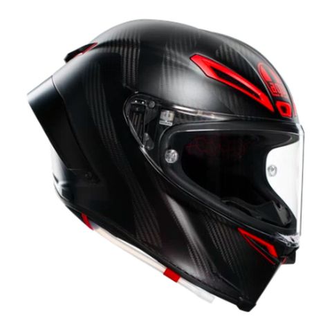 Casco Agv Pista Gp Rr E2206 Dot Intrepido Matt Carbon/black/re