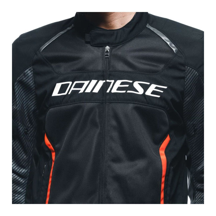 Giacca Estiva Dainese Air Frame 3 Tex Black/black/red-fluo
