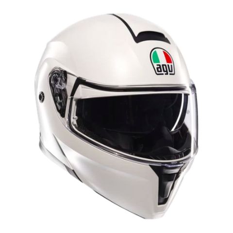 Casco Agv Streetmodular E06 Mono Matt Materia Wh
