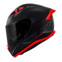 Casco Integrale Givi 50.9 Solid Nero/argento/rosso