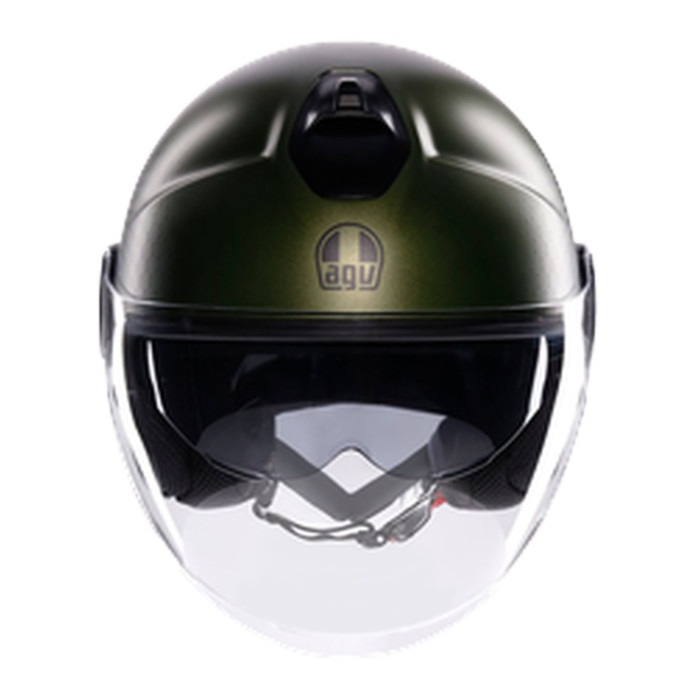 Casco Agv Eteres E2206 Andora Matt Green/black