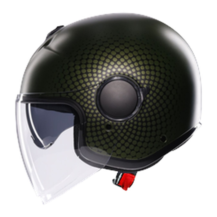 Casco Agv Eteres E2206 Andora Matt Green/black