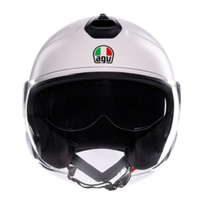 Casco Agv Eteres E2206 Capoliveri Matt White/italy