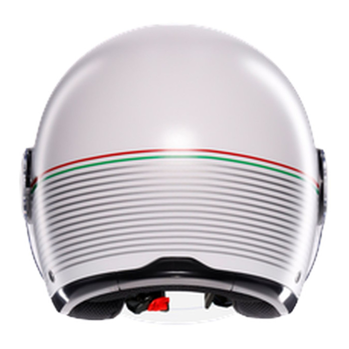 Casco Agv Eteres E2206 Capoliveri Matt White/italy