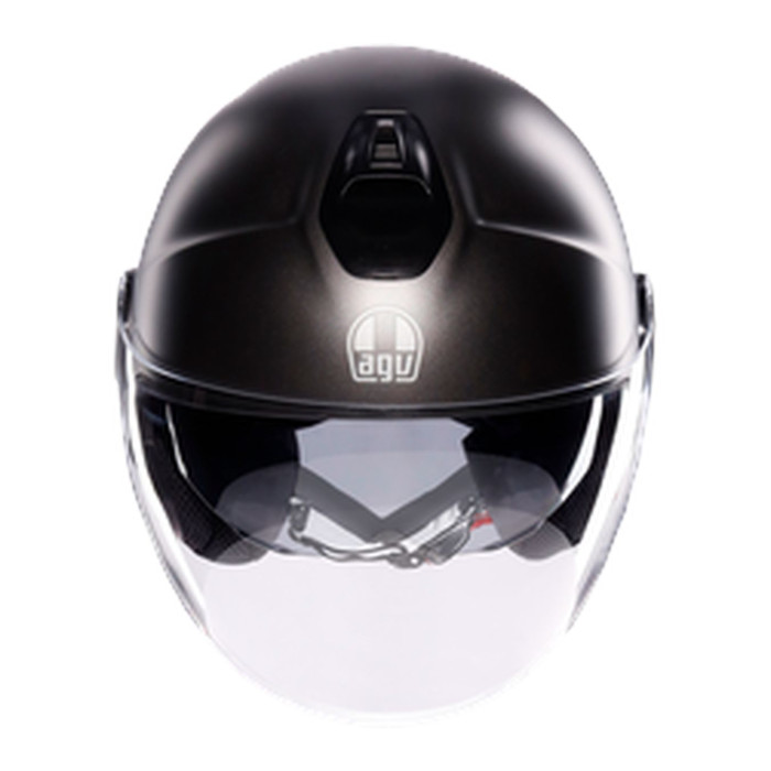 Casco Agv Eteres E2206 Mono Matt Asfalto Grey