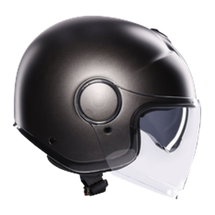 Casco Agv Eteres E2206 Mono Matt Asfalto Grey