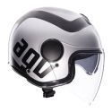 Casco Agv Eteres E2206 Rimini Matt Grey/black