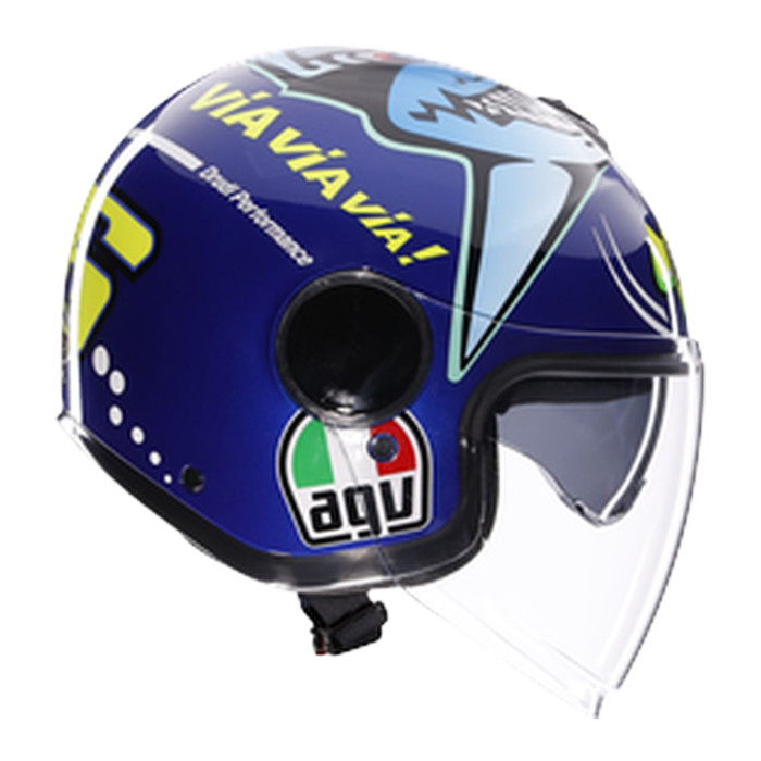 Casco Agv Eteres E2206 Rossi Misano 2015