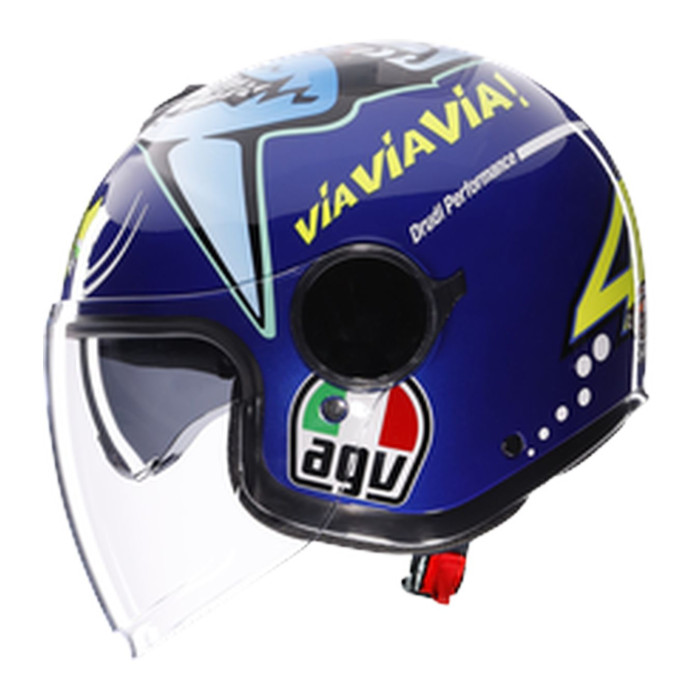 Casco Agv Eteres E2206 Rossi Misano 2015