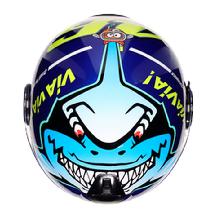 Casco Agv Eteres E2206 Rossi Misano 2015