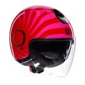 Casco Agv Eteres E2206 Tropea Red/pink