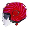 Casco Agv Eteres E2206 Tropea Red/pink