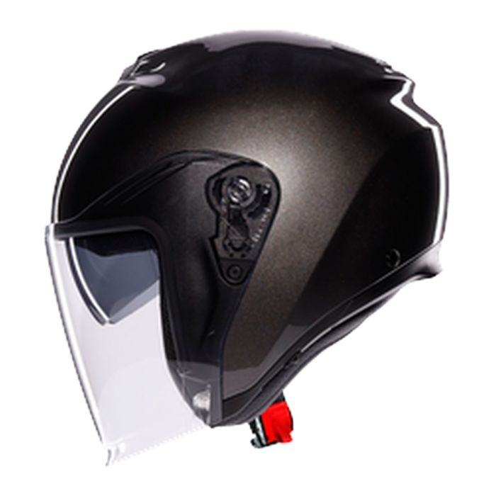 Casco Agv Irides E2206 Mono Asfalto Grey