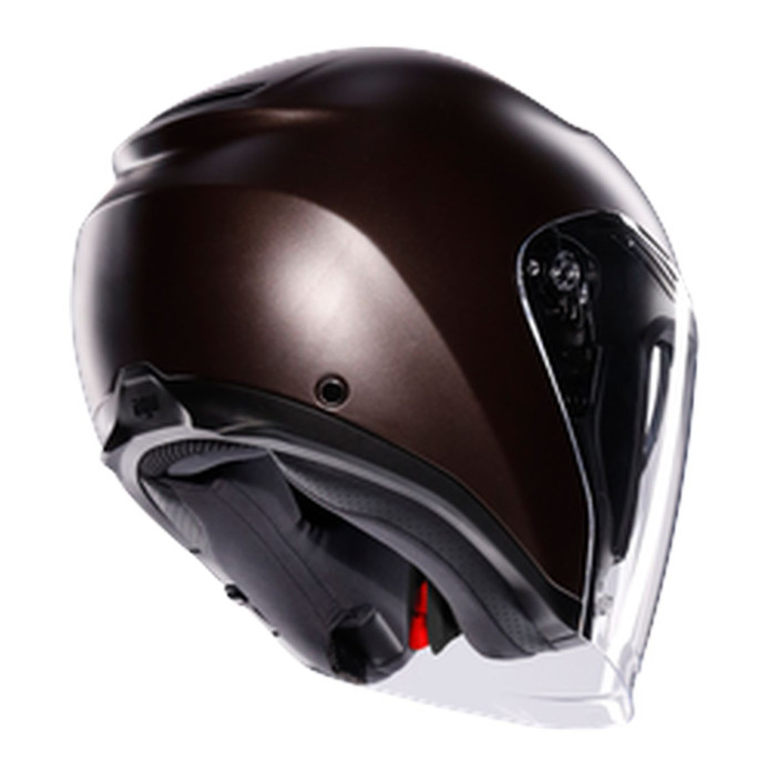Casco Agv Irides E2206 Mono Matt Pregiato Bronze