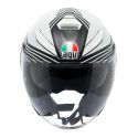 Casco Agv K5 Jet Evo E2206 Control Matt Black/white
