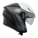 Casco Agv K5 Jet Evo E2206 Control Matt Black/white