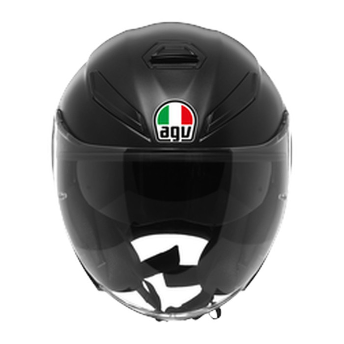 Casco Agv K5 Jet Evo E2206 Mono Matt Black