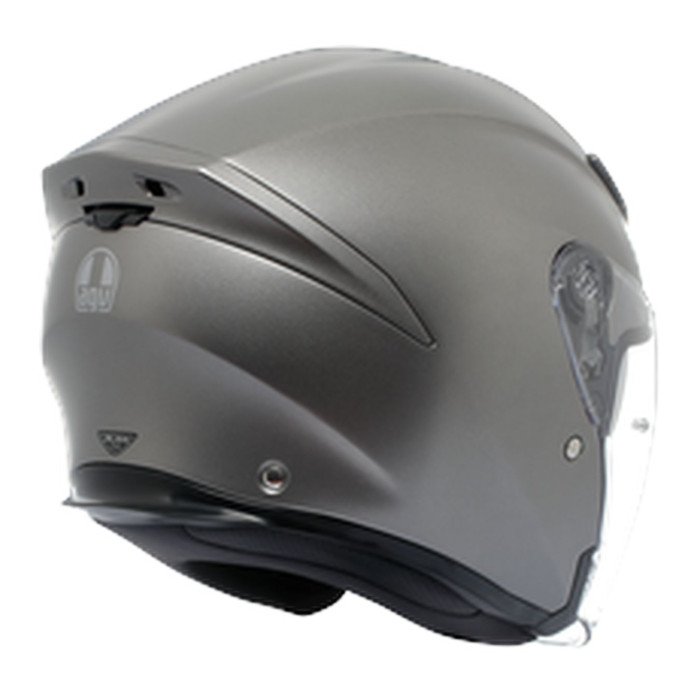 Casco Agv K5 Jet Evo E2206 Mono Matt Luna Grey