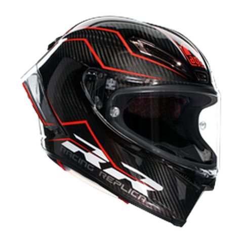 Casco Agv Pista Gp Rr E2206 Dot Performante Carbon/red