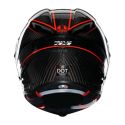 Casco Agv Pista Gp Rr E2206 Dot Performante Carbon/red
