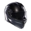 Casco Agv Streetmodular E06 Resia Matt Black/gre