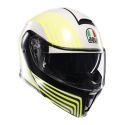 Casco Agv Streetmodular E06 Iseo Matt White/blac
