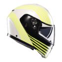 Casco Agv Streetmodular E06 Iseo Matt White/blac