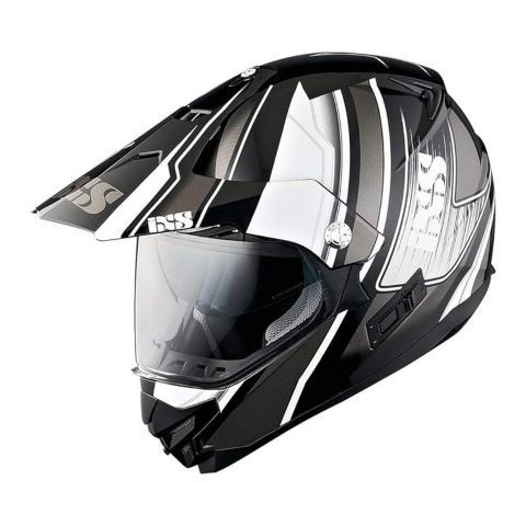 Casco Da Cross Ixs Hx 207 Atlas Nero Fant
