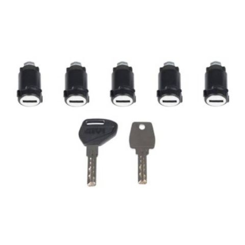 Givi Slr105 Kit Chiave Sostituibile 5 Cilindretti