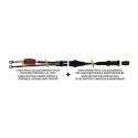 Bbc Bike Booster Cable 60cm Cablaggio Per Avviatori D'emergenza