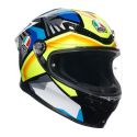 Casco Integrale Agv K6 S E06 Joan Black/blue/yell