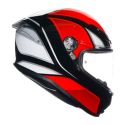 Casco Integrale Agv K6 S E06 Hyphen Black/red/whi
