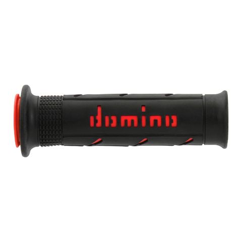 Manopole Domino A250 Stradali 120mm Nero Rosso