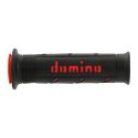 Manopole Domino A250 Stradali 120mm Nero Rosso