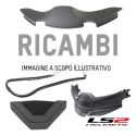 Ls2 Ff906 Chin Bar Swipe White Blue