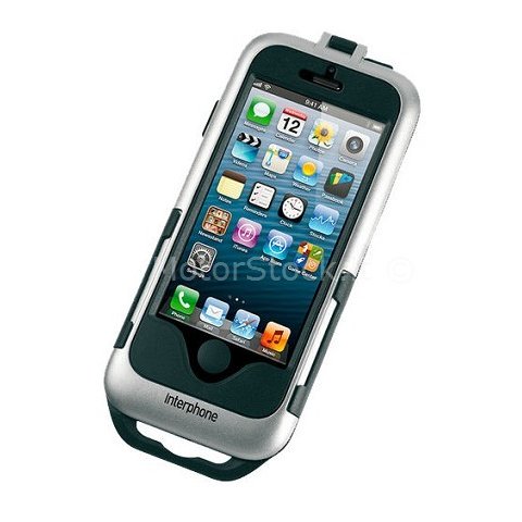 CESMIPHONE5SILVER.jpg| SUPPORTO MOTO CELLULARLINE PER IPHONE 5 SILVER SMIPHONE5SILVER