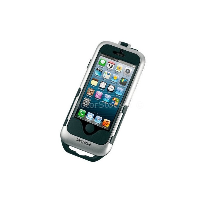 CESMIPHONE5SILVER.jpg| SUPPORTO MOTO CELLULARLINE PER IPHONE 5 SILVER SMIPHONE5SILVER