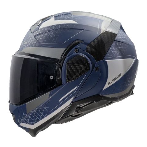 Casco Ribaltabile Ls2 Ff910 Advant Ii Astral Navy Blue Grey