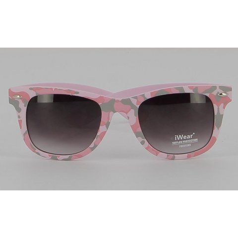 Occhiale Bertoni Ft46 Camo Rosa Lente Fumo