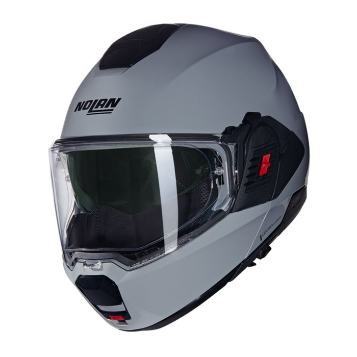 Casco Nolan N120-1 Classico Grigio Lucido