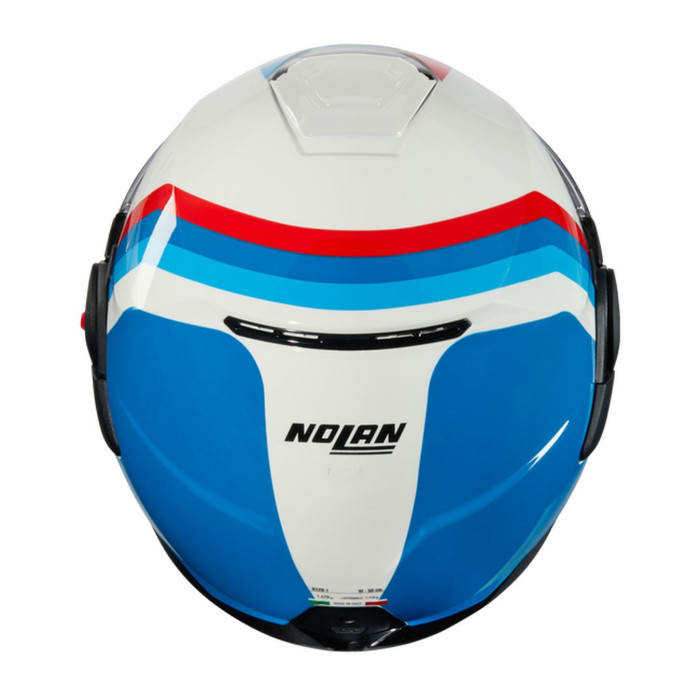 Casco Nolan N120-1 Lineo Bianco Blu Rosso